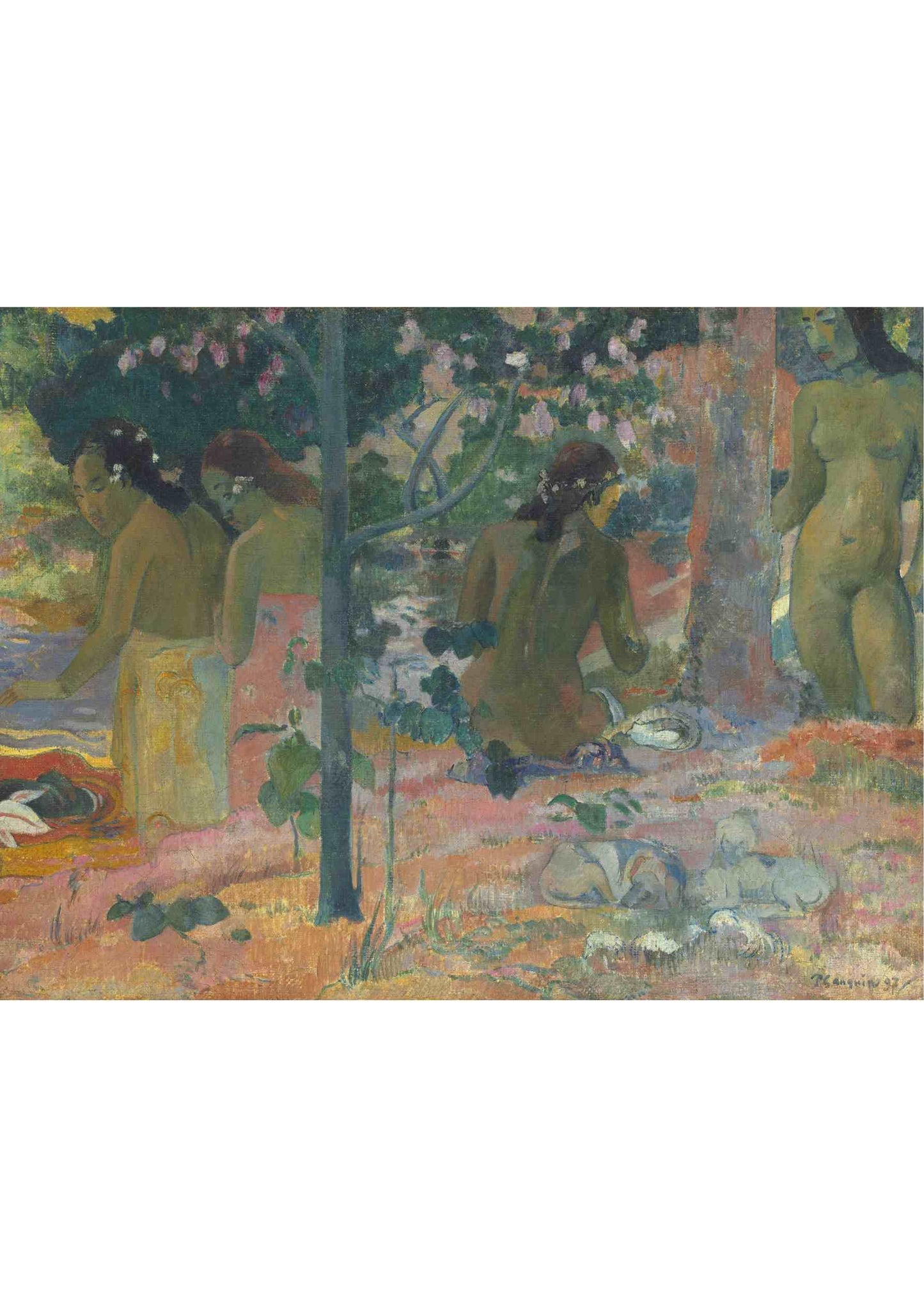 The Bathers - Paul Gauguin 1897