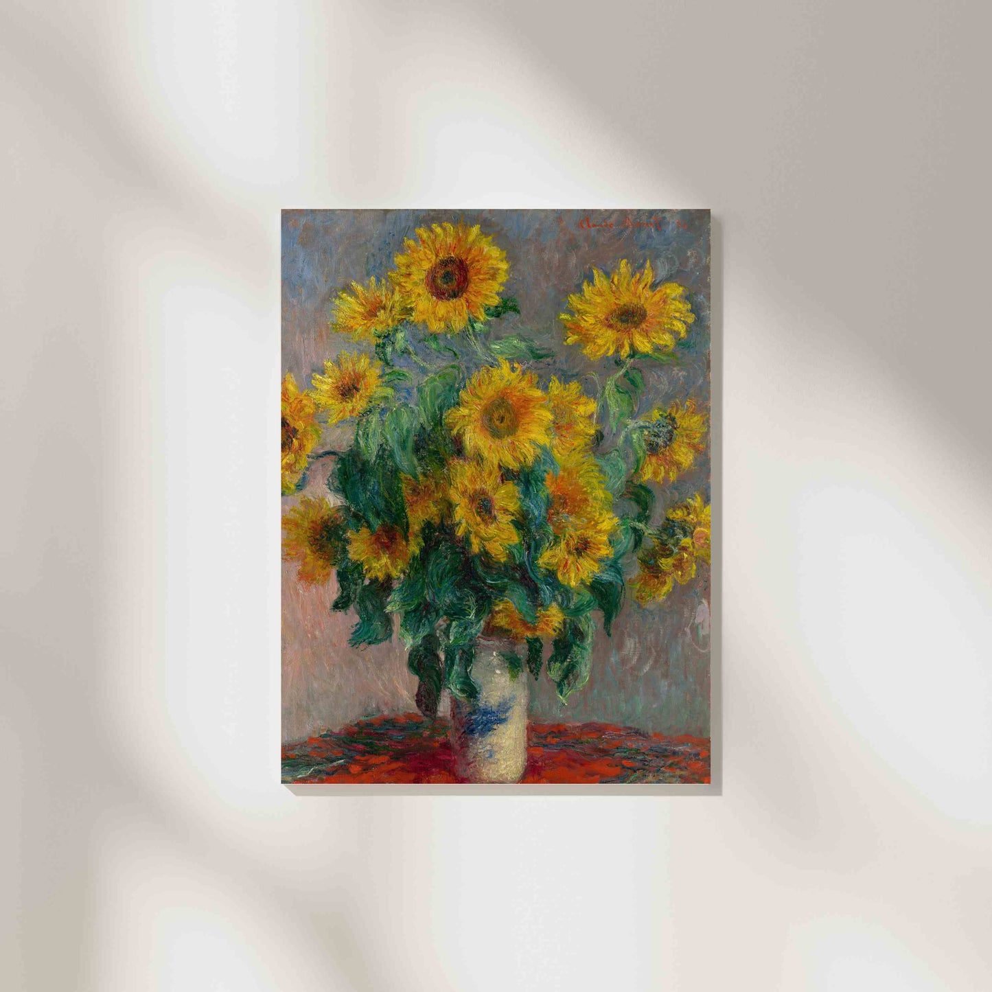 Bouquet of Sunflowers - Claude Monet 1881