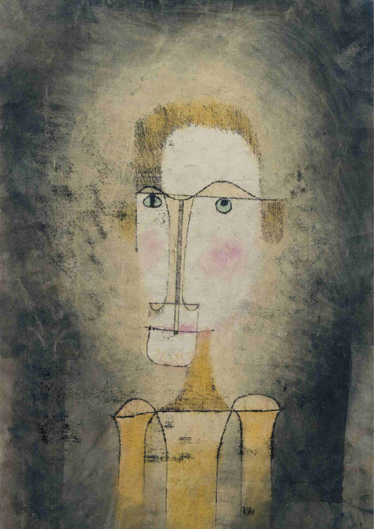 Portrait of a Yellow Man - Paul Klee 1921