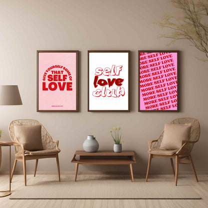 Self Love  - Set Of 3