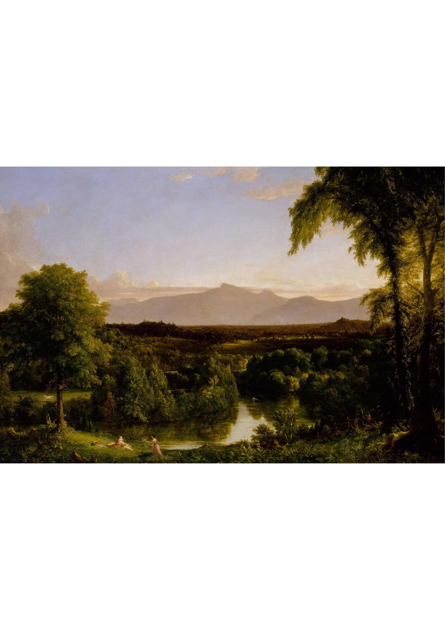 View on the Catskill—Early Autumn - Thomas Cole 1836–37