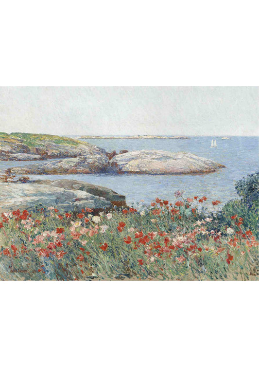 Poppies, Isles of Shoals - Childe Hassam 1891