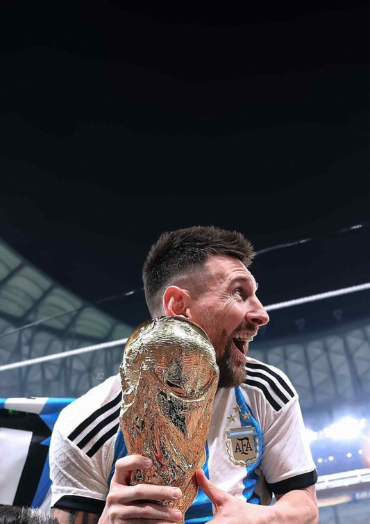 Lionel Messi - World Cup Celebration