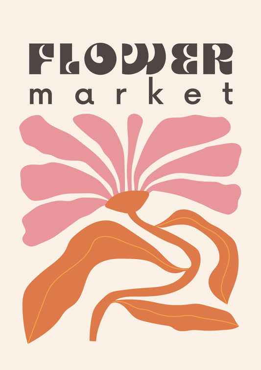 Flower Market - Pink